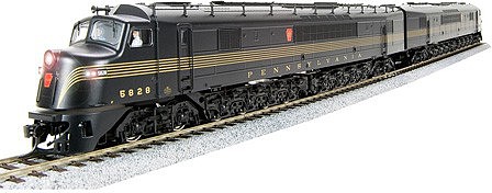 Broadway Centipede Pennsylvania RR #5831/5819 set HO Scale Model Train Diesel Locomotive #2501