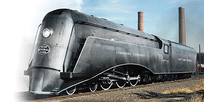 Broadway Commodore Vanderbilt Hudson Undecorated HO Scale Model Train Steam Locomotive #2842