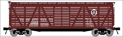 Broadway K7 Stock Car with Mule Sound Pennsylvania RR N Scale Model Train Freight Car #3367