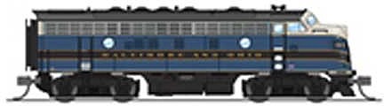 N Scale Kato 106-0428 B&O Baltimore & Ohio F7 A/B Diesel