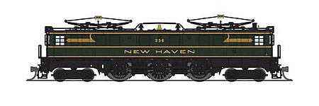 Broadway P5a Boxcab New Haven #0258 DCC and Sound N Scale Model Train electric Locomotive #3968