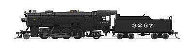 Broadway USRA Heavy Mikado ATSF #3267 DCC and Sound N Scale Model Train Steam Locomotive #3970