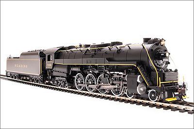 Broadway Reading T1 4-8-4 2124 with Sound HO Scale Model Train Steam ...