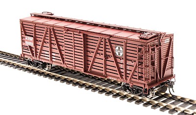 Broadway K7 Stock Car ATSF Sheep HO Scale Model Train Freight Car #4563