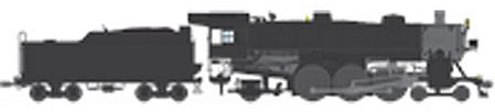 Broadway Pacific light 4-6-2 Unletterd DCC and Sound HO Scale Model Train Steam Locomotive #4631
