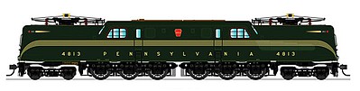 Broadway GG1 Electric Pennsylvania RR #4813 DCC HO Scale Model Train Electric Locomotive #4684