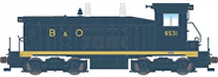 Broadway EMD NW2 Switcher Baltimore & Ohio #9531 DCC HO Scale Model Train Diesel Locomotive #4742