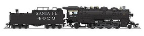 New AT & Santa Fe 2-8-2 HO Scale Model Train Steam Locomotives