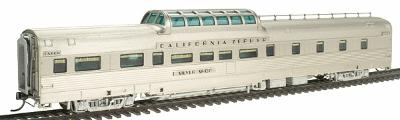 Broadway Vista Dome Dorm-Buffet-Lounge Denver and Rio Grande HO Scale Model Train Passenger Car #516