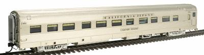 Broadway California Zephyr 6-5 Sleeper Western Pacific #851 HO Scale Model Train Passenger Car #533
