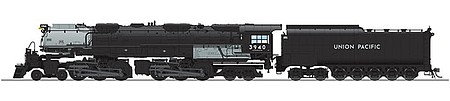 Broadway 4-6-6-4 Union Pacific Challenger #3940 DCC HO Scale Model ...