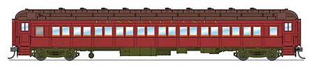 Broadway PRR P70 Coach No AC Pennsylvania Railroad 2 HO Scale Model Train Passenger Car #6423