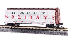 Broadway PRR K7 Stock Car No Sound Happy Holidays (2) N Scale Model Train Freight Car #6599