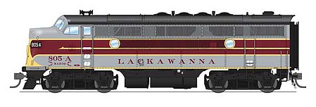 Broadway EMD F3 A/B set Delaware Lackawanna #805A/805B DCC HO Scale Model Train Diesel Locomotive #6654