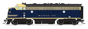 Broadway EMD F7 A/B set ATSF #226L/226A DCC and Sound HO Scale Model Train Diesel Locomotive #6674