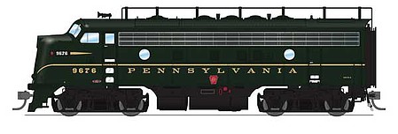 Broadway EMD F7A Pennsylvania RR #9658A DCC and Sound HO Scale Model Train Diesel Locomotive #6690