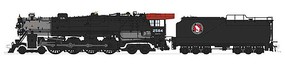 Broadway S-2 4-8-4 Great Northern Open Cab #2584 HO Scale Model Train Steam Locomotive #6718