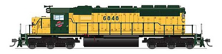 Broadway EMD SD40-2 Chicago North Western #6848 DCC HO Scale Model Train Diesel Locomotive #6780