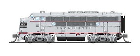 Broadway EMD F3 CBQ #9960A/9960B DCC DCC and Sound N Scale Model Train Diesel Locomotive #6832