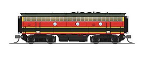 Broadway EMD F7 B unit Kansas City Southern #70B
