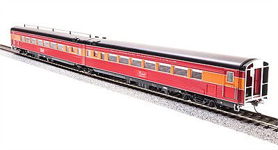 Broadway Articulated Chair Southern Pacific 2 car set HO Scale Model Train Passenger Car #698