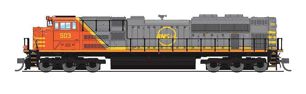 Broadway Limited 7291 BNSF GE ES44AC #6324 with DCC & Sound