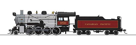Broadway 2-8-0 Consolidation Canadian Pacific #3700 DCC HO Scale Model Train Steam Locomotive #7325