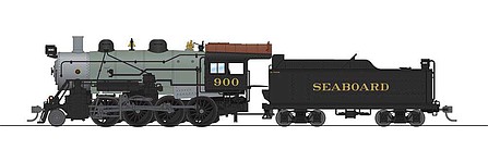 Broadway 2-8-0 Consolidation Seaboard Air Line #900 DCC HO Scale Model Train Steam Locomotive #7334