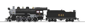 Broadway 2-8-0 Consolidation Southern Railway #641 DCC HO Scale Model Train Steam Locomotive #7335