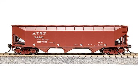 Broadway AAR 70-ton Triple Hopper ATSF #78361 HO Scale Model Train Freight Car #7378