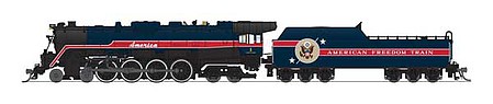 Broadway Reading T1 4-8-4 1976 American Freedom #1 DCC N Scale Model Train Steam Locomotive #7407
