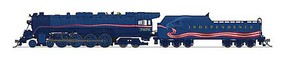 Broadway Reading T1 4-8-4 Independence Day Theme DCC N Scale Model Train Steam Locomotive #7411