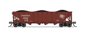 Broadway ARA 70-ton Quad Hopper Milwaukee Road pack A (4) N Scale Model Train Freight Car #7428