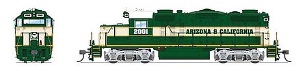 Broadway EMD GP20 Arizona & California #2001 DCC HO Scale Model Train Diesel Locomotive #7450