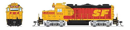 Broadway EMD GP20 ATSF #3012 DCC HO Scale Model Train Diesel Locomotive #7454