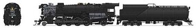 Broadway Chesapeake & Ohio K-2 Mikado Undecorated DCC HO Scale Model Train Steam Locomotive #7595