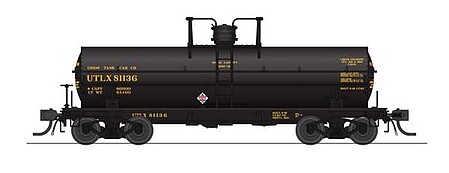 Broadway 6,000 gallon Tank Car 1950s UTLX Penn Salt