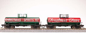 Broadway 6,000 gallon Tank Car Christmas Scheme HO Scale Model Train Freight Car #7679