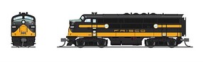 Broadway EMD F3 A/B Units SLSF #5000/5100 DCC N Scale Model Train Diesel Locomotive #7721