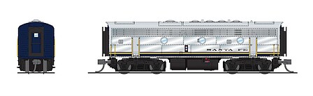 Broadway EMD F7B ATSF Santa Fe #351A DCC N Scale Model Train Diesel Locomotive #7765