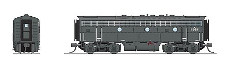 Broadway EMD F7B Southern Pacific #8192 DCC N Scale Model Train Diesel Locomotive #7781