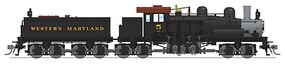 Broadway HO Class D 4-Truck Shay P4 WM #5