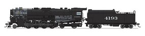 Broadway HO SF 2-8-4 Berkshire Steam Loco #4193/Spoked Drivers DCC Re