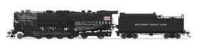 Broadway HO SP 2-8-4 Berkshire T1A Steam Loco #3504 DCC Ready