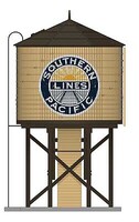 Broadway Operating Water Tower with sound SP Weathered HO Scale Model Railroad Building #7923