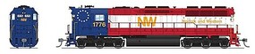 Broadway EMD SD45 Norfolk & Western #1776 Bicentennial DCC