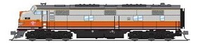 Broadway EMD E7A MILW 17A SND - N-Scale
