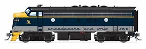 Broadway EMD F3A DC C&O 8016