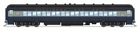 Broadway HO B&O 80' HW Pass Car Blue&Gray