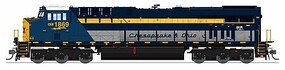 Broadway HO ES44AC CSX#1869 DC/DCC Ready/No Sound